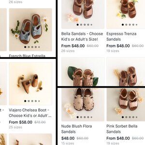Adelisa and co kids and women's sandals and shoes